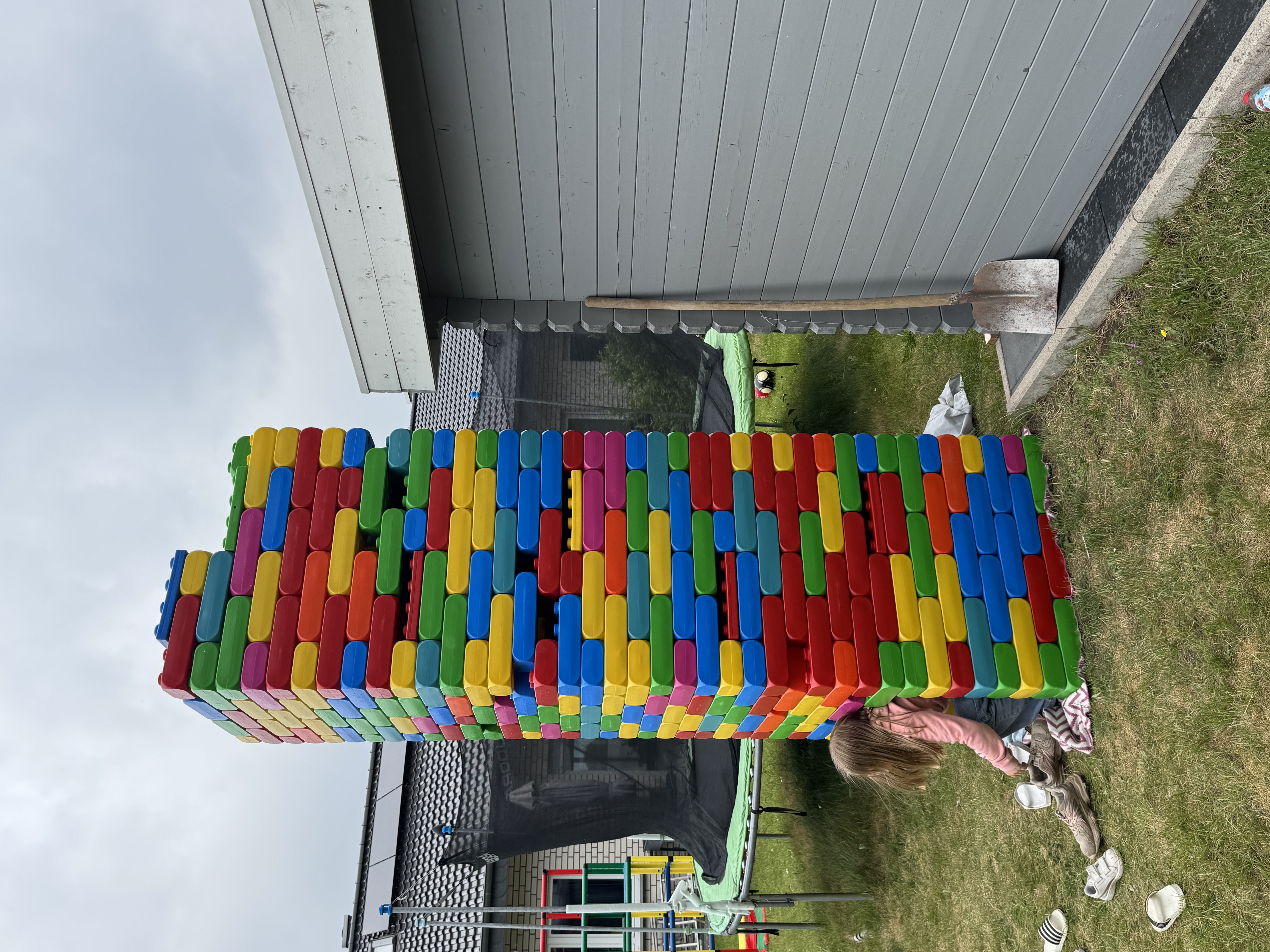 Kreatives Bauen mit Großbausteinen